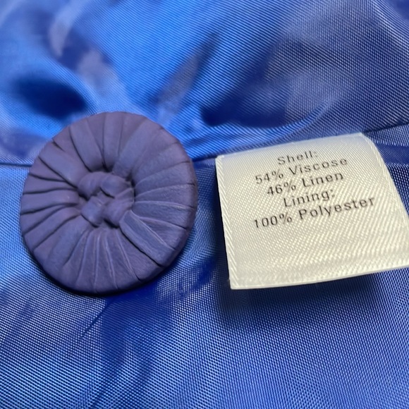 Semantiks Royal blue blazer. Size 2P - Picture 8 of 8